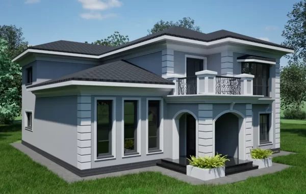 Image11 Proiect casa cu etaj in Matca, mare, cu patru dormitoare