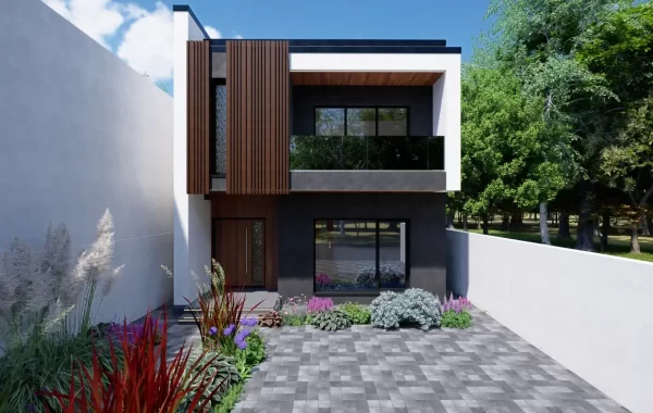 Poiect casa cu etaj in Galati, cu doua dormitoare si unul matrimonial