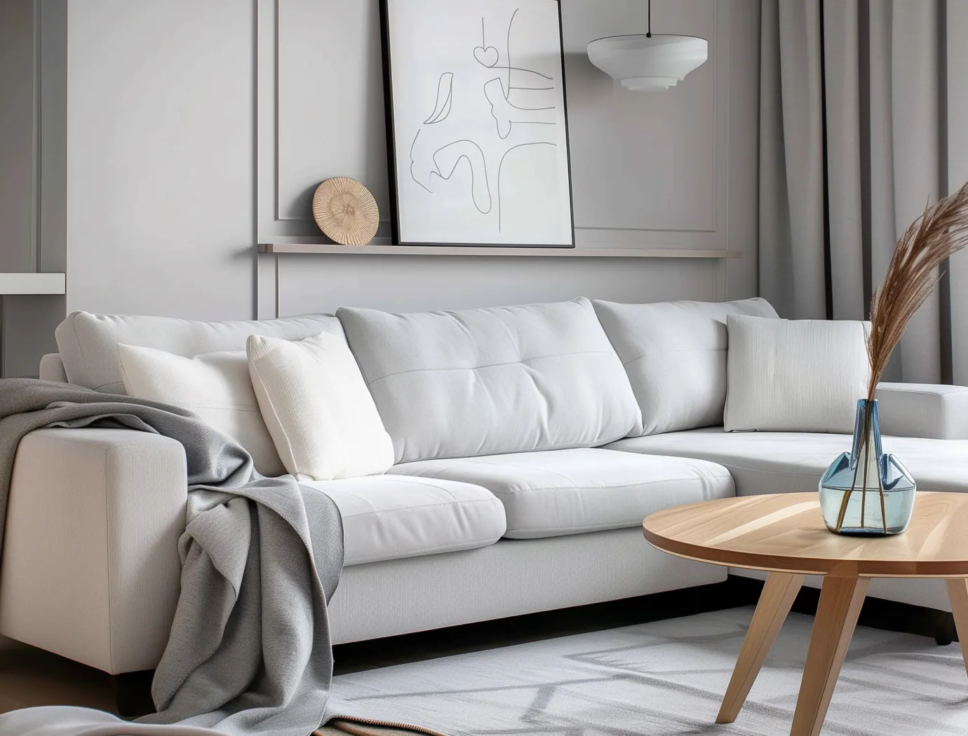 O canapea dintr-un proiect casă în Galați